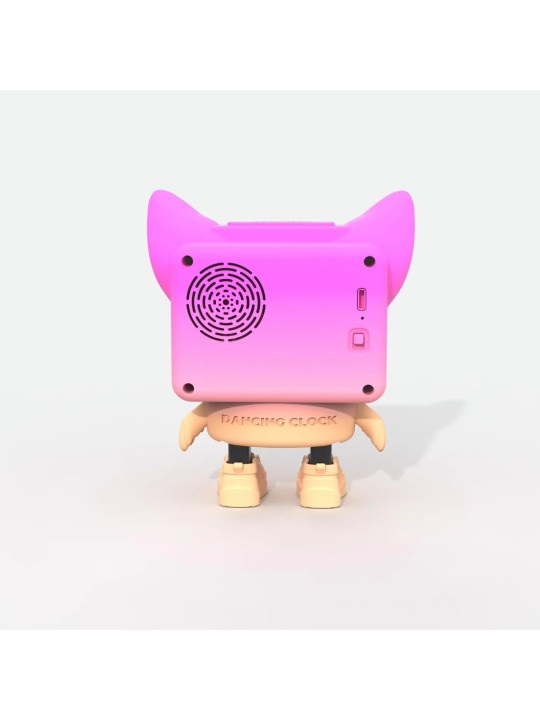 Réveil Dancing clock rose