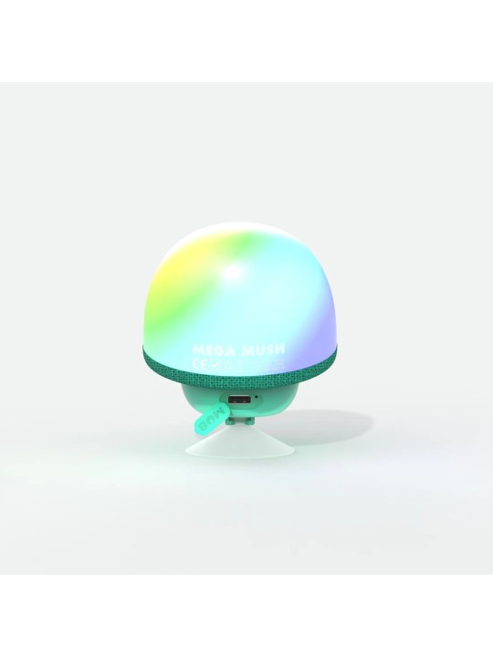 Enceinte et veilleuse Mega mush verte