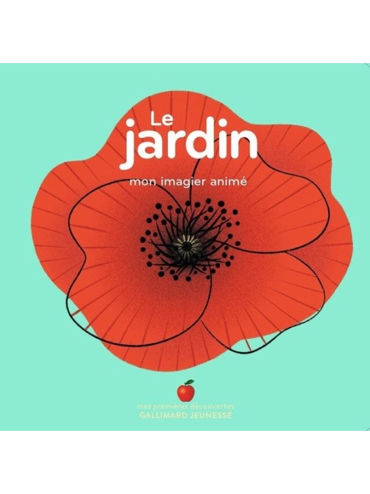Mon imagier animé - Le jardin (tout carton)