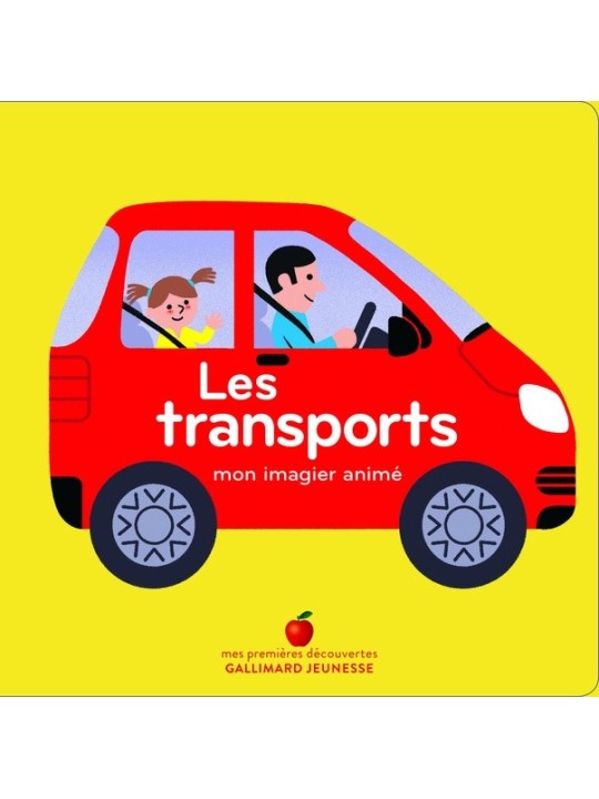 Mon imagier animé -  Les transports (tout carton)