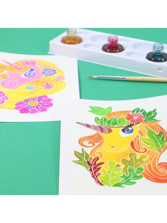 Aquarellum mini - Licornes