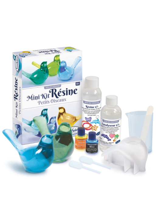 Recharge Mini kit résine - Petits oiseaux