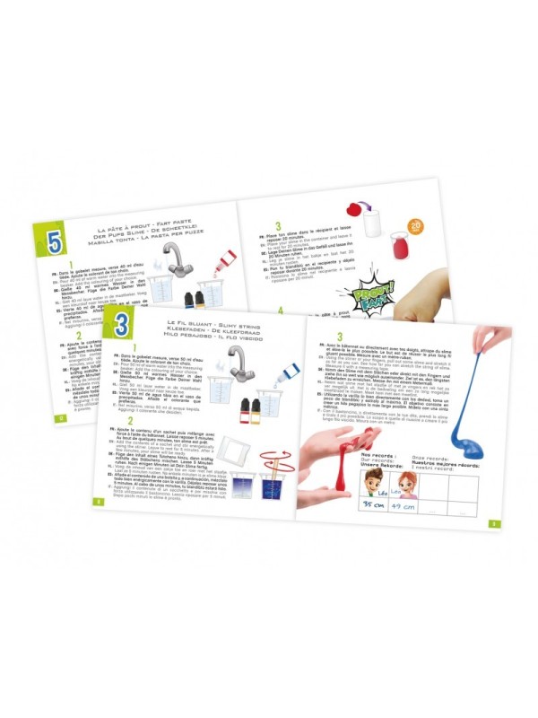 Mini lab - Slime gluant