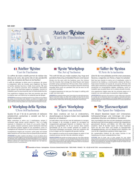 L'atelier résine - Objets déco