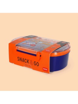 Boîte à goûter Snack & go - Espace