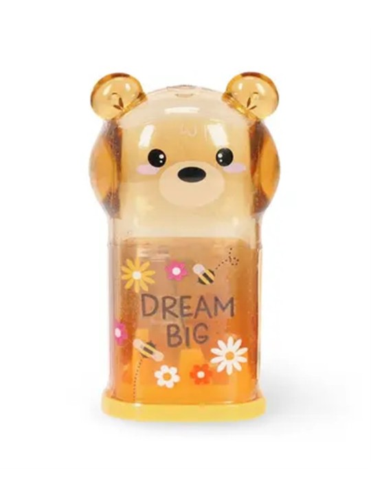Taille-crayon avec réservoir ours