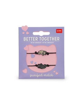 Bracelets Better together chat (x2)