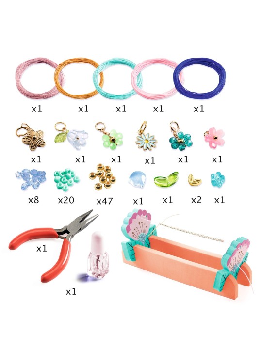 Bijoux à créer - Bracelets macramé bleus