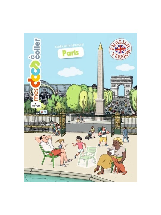 Mes docs à coller - Paris (version anglaise)