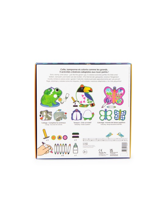 Set 3 activités créatives Les Toupitis