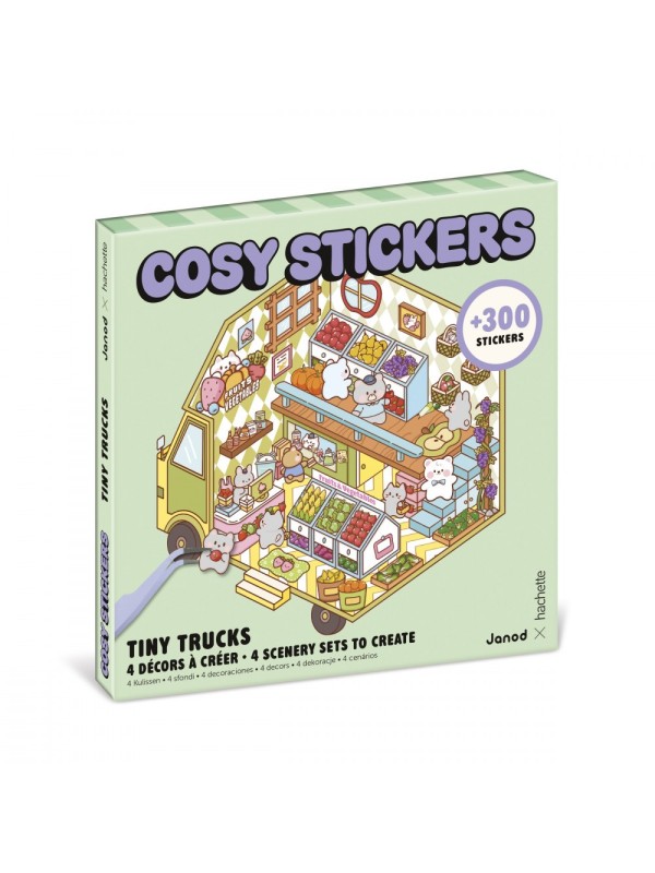 Cosy stickers - Tiny trucks