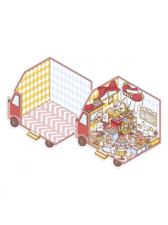 Cosy stickers - Tiny trucks