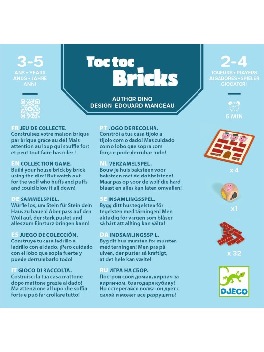 Toc toc bricks - jeu de collecte