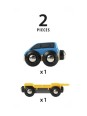Wagon transport voiture + rampe