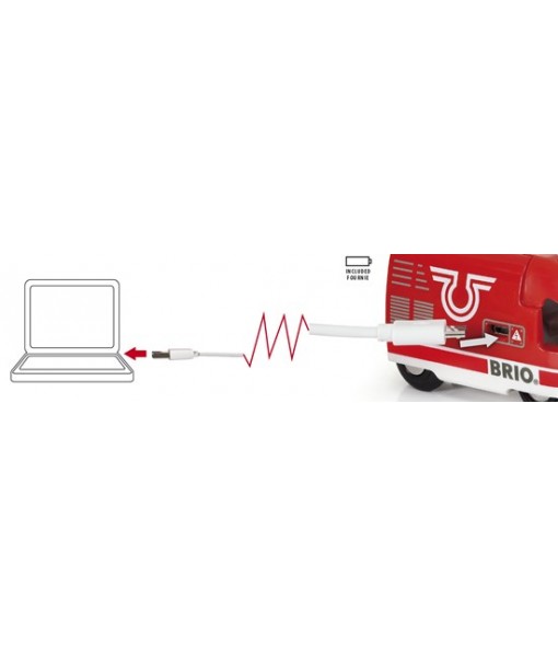 Train de voyageur rechargeable