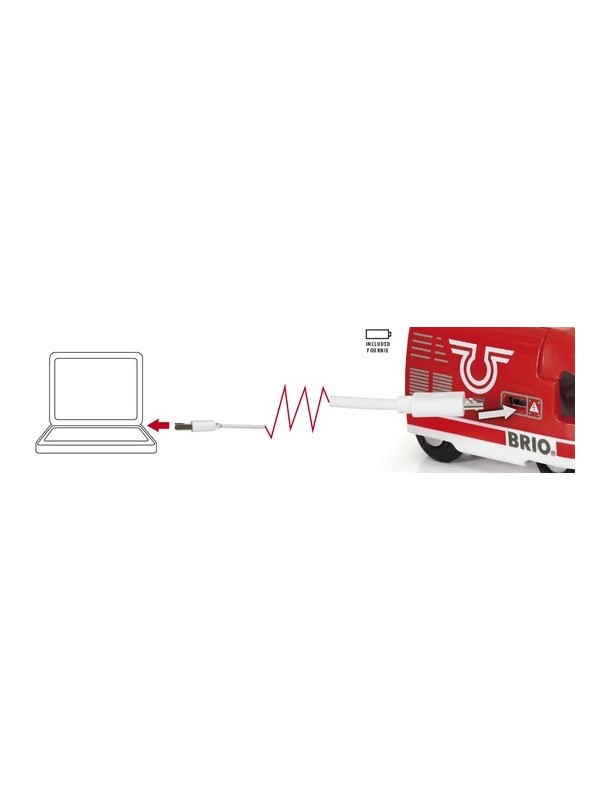 Train de voyageur rechargeable