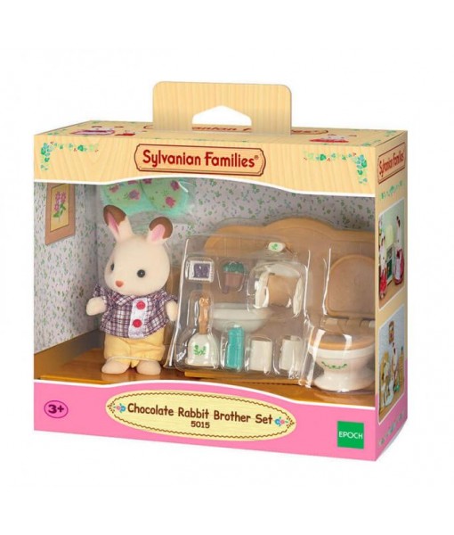 Frère lapin chocolat et les toilettes