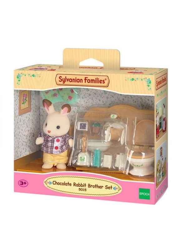 Frère lapin chocolat et les toilettes