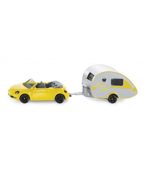Voiture avec caravane