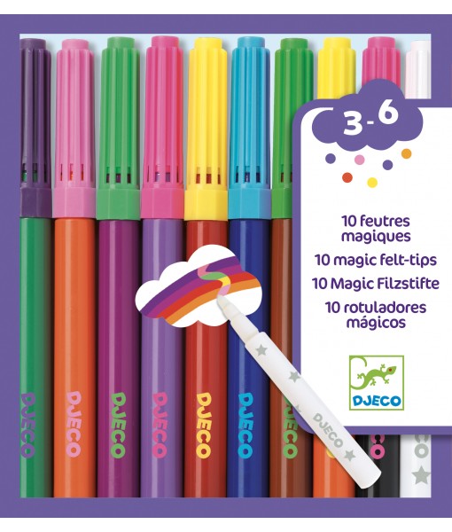 Feutres magiques - pochette de 10