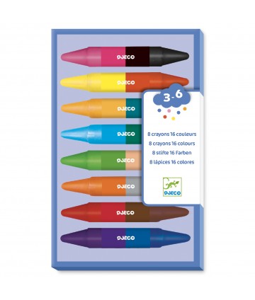 Crayons doubles - 16...