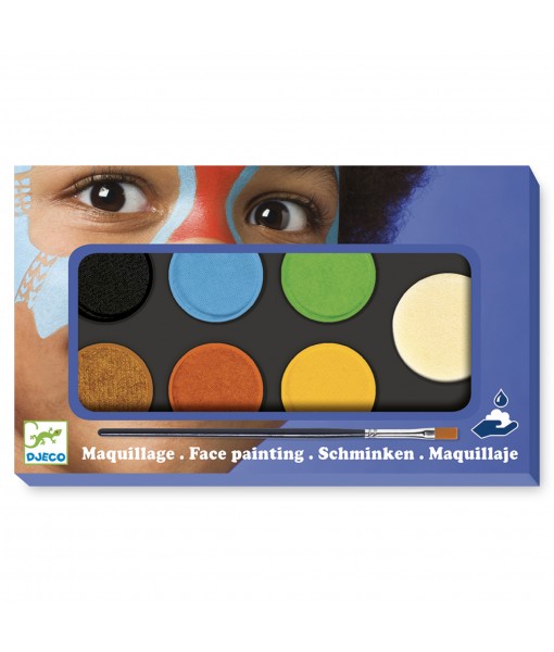 Palette maquillage 6 couleurs - nature