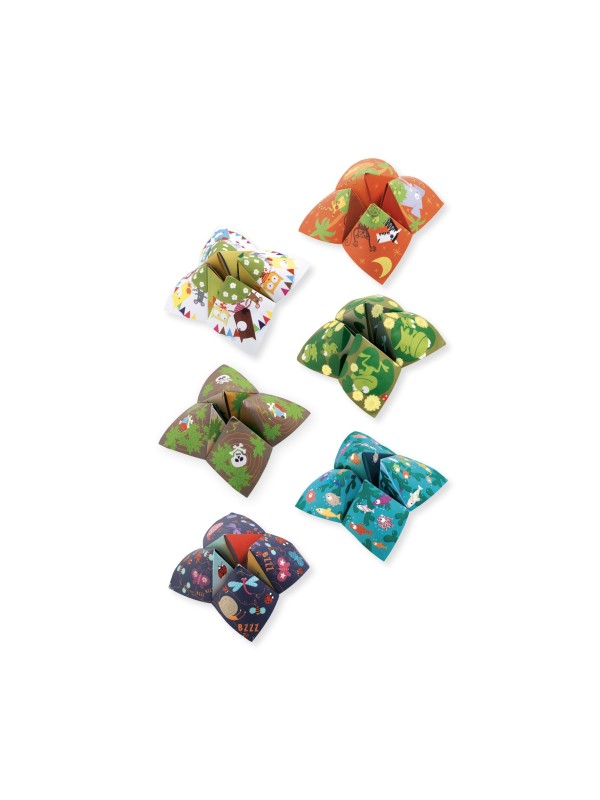 Origami cocottes à gages animaux