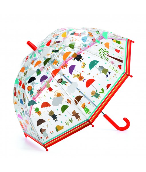 Parapluie sous la pluie