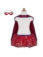 Super héroïne (tutu, cape, masque) 6-8 ans