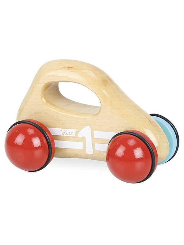 Voiture 1er âge bois naturel