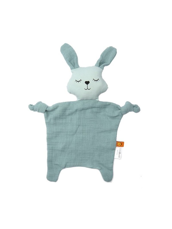 Doudou coton bio lapin