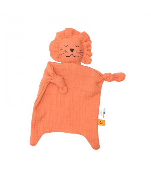 Doudou coton bio lion