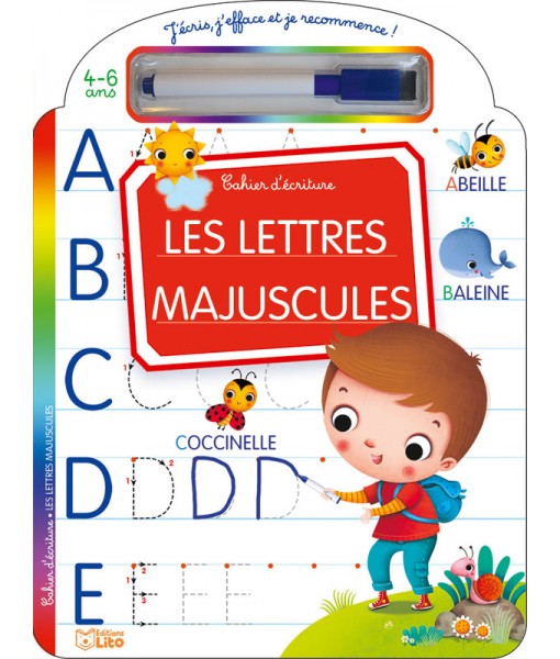 J'écris les lettres majuscules