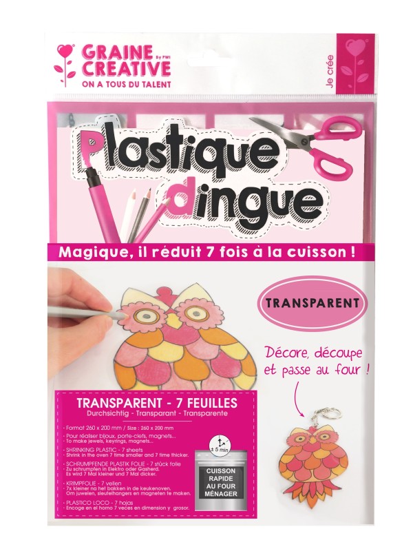 Plastique dingue - pochette de 7 feuilles