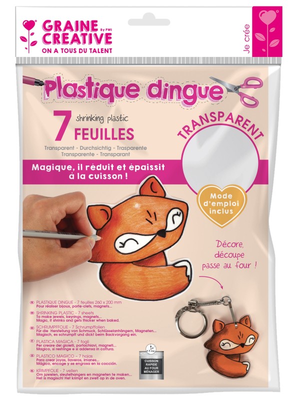 Plastique dingue - pochette de 7 feuilles