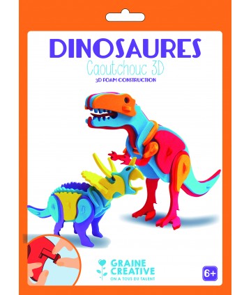 Maquette en mousse dinosaures