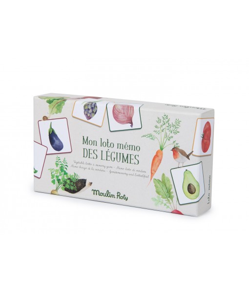 Mon loto mémo des légumes Le jardin du moulin