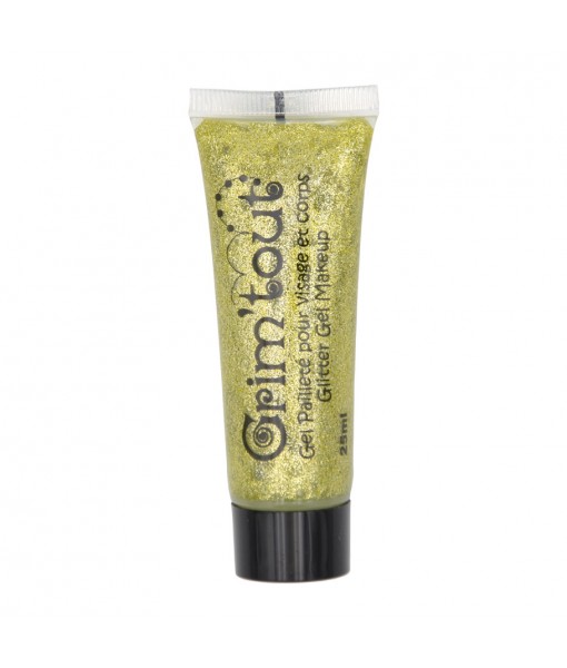 Gel pailleté visage - Or