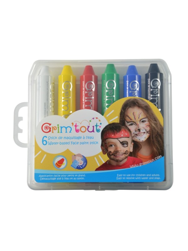 Sticks maquillage - boîte de 6
