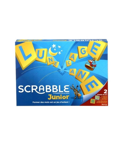 Scrabble Junior, la version adaptée aux petits