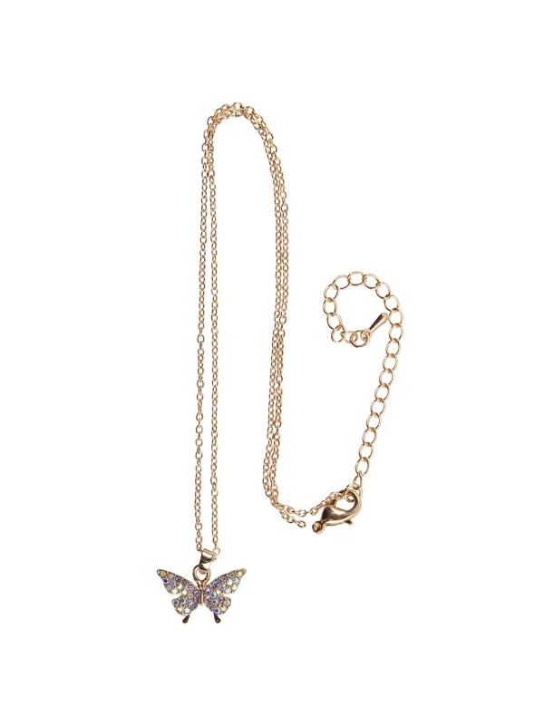 Collier butterfly gem