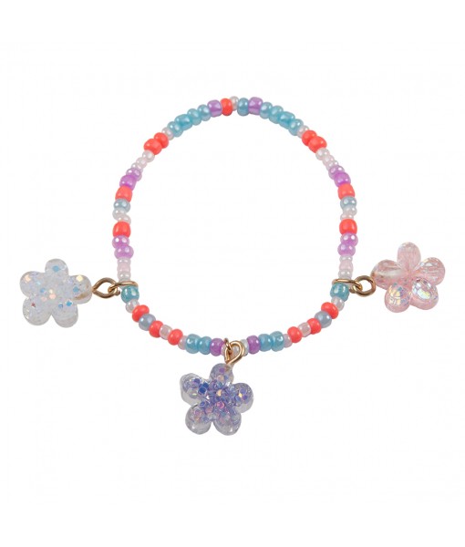 Bracelet shimmer flower