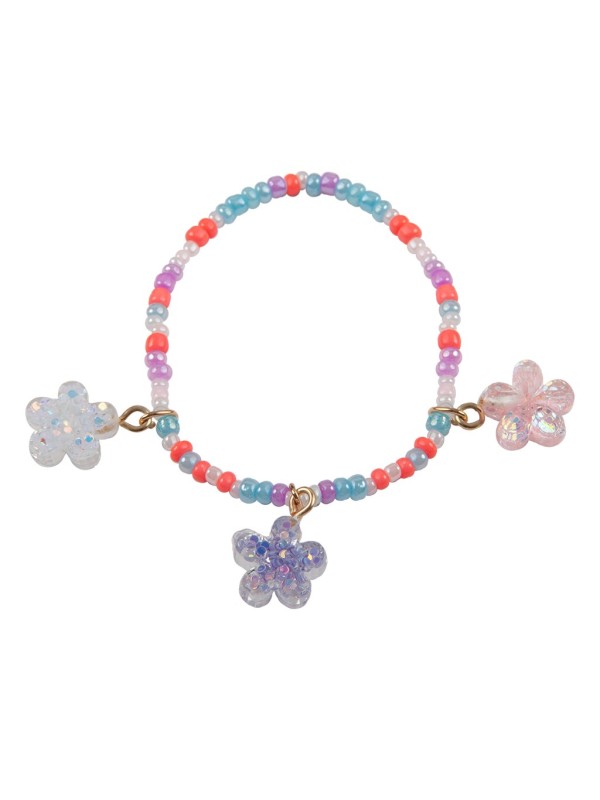 Bracelet shimmer flower